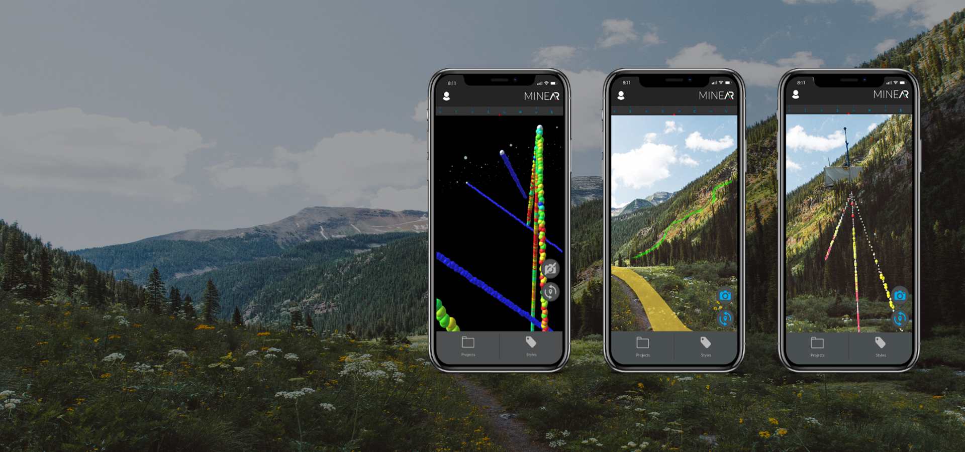 MINEAR: View gIS data on your phone in the field.